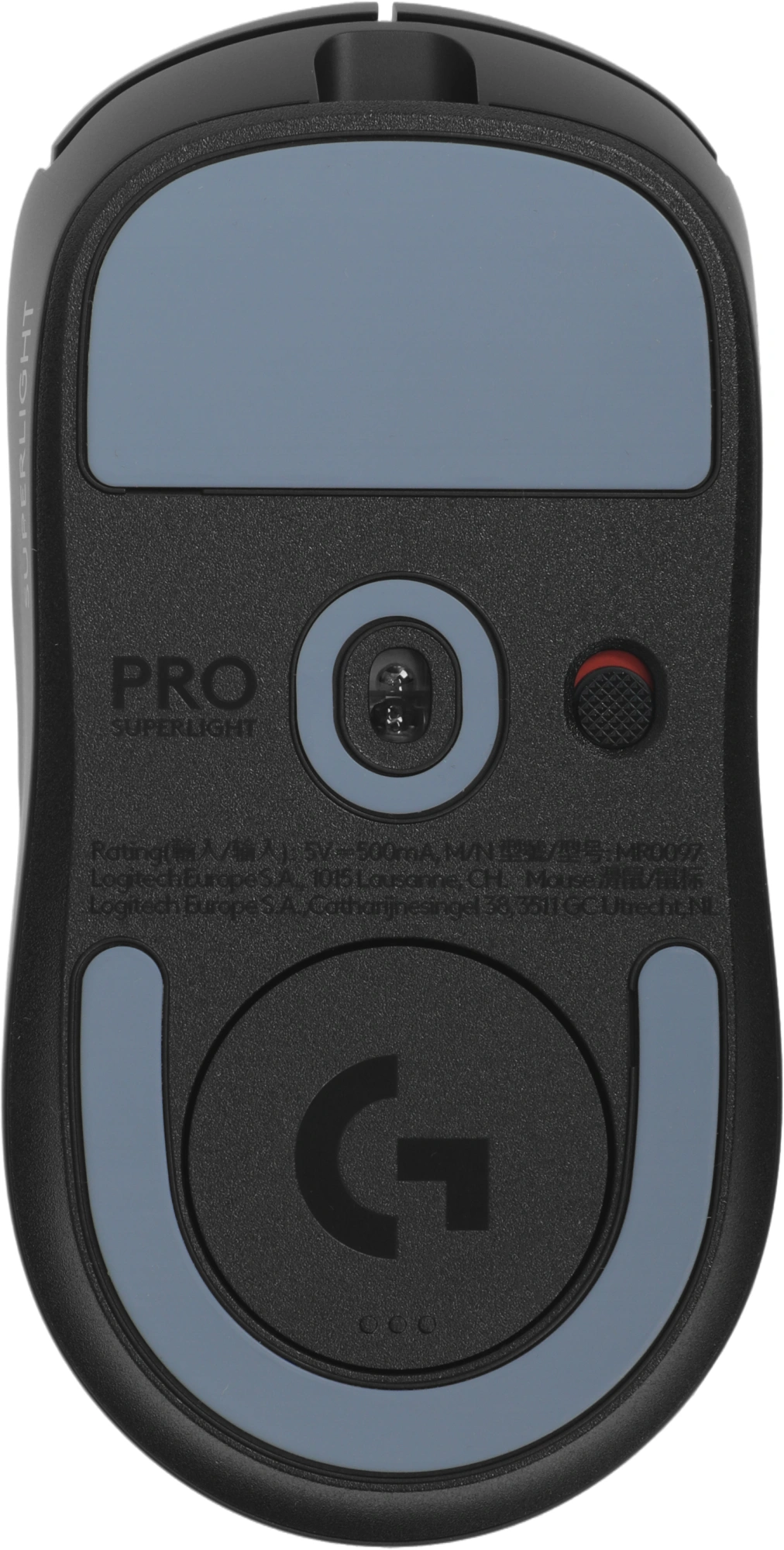 Мышь Logitech G Pro X Superlight 2 черный оптическая 32000dpi беспров. USB 4but (910-006632)