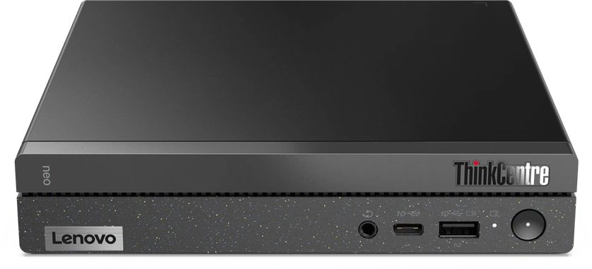 Неттоп Lenovo ThinkCentre Neo 50q Gen 4 i3 1215U (1.2) 16Gb SSD256Gb UHDG без ОС GbitEth WiFi BT 65W kb мышь клавиатура черный (12LN0028RU/16)