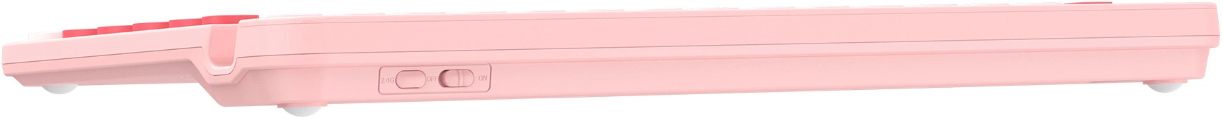Клавиатура A4Tech FBK30 розовый USB беспроводная BT/Radio slim Multimedia (FBK30 RASPBERRY)