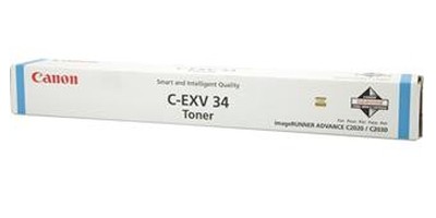 Картридж лазерный Canon C-EXV34C 3783B002 голубой для Canon iR C2020/C2025/C2030/C2220/C2225/C2230