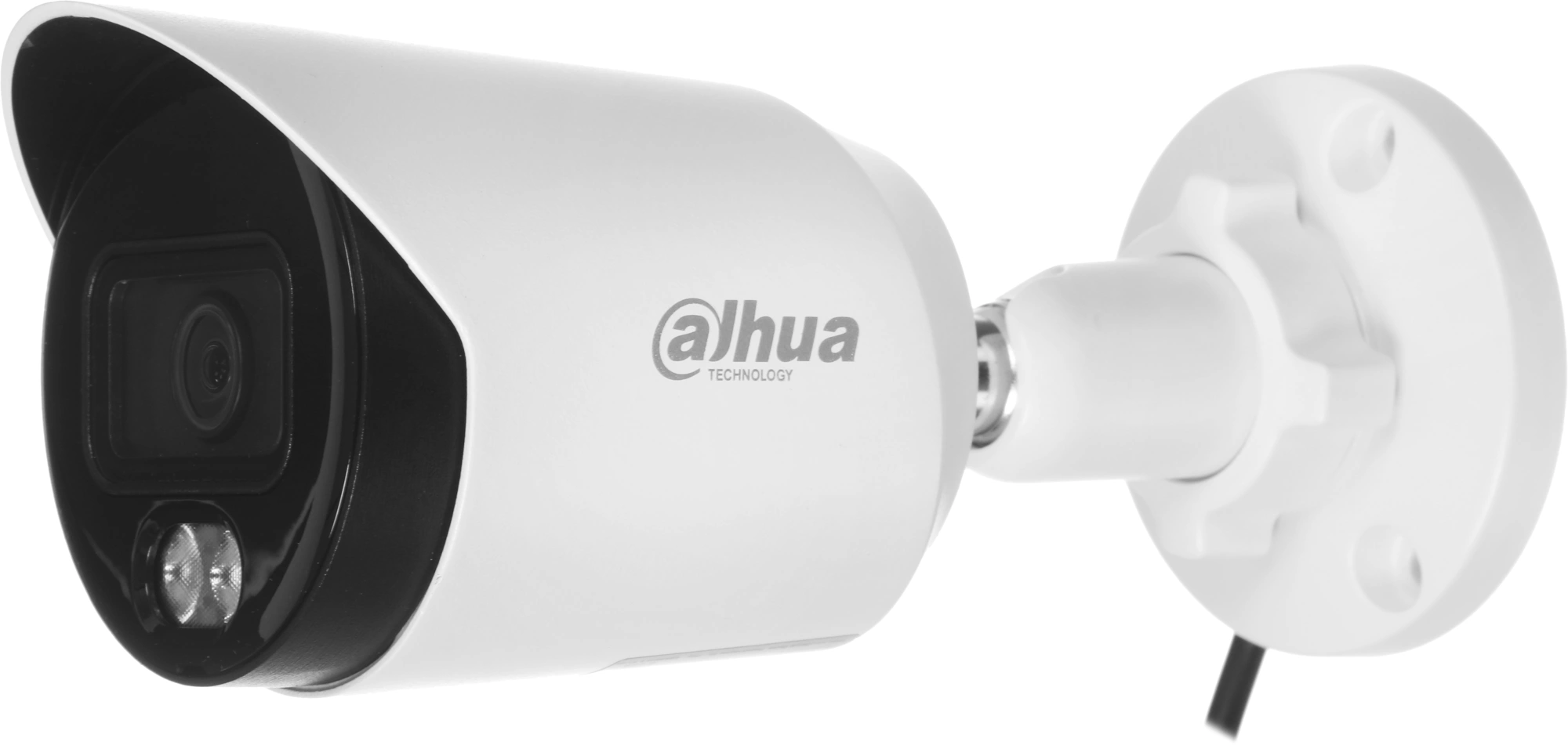 Камера видеонаблюдения аналоговая Dahua DH-HAC-HFW1239TP-A-LED-0280B-S3 2.8-2.8мм HD-CVI HD-TVI цв. корп.:белый (DH-HAC-HFW1239TP-A-LED-0280B)