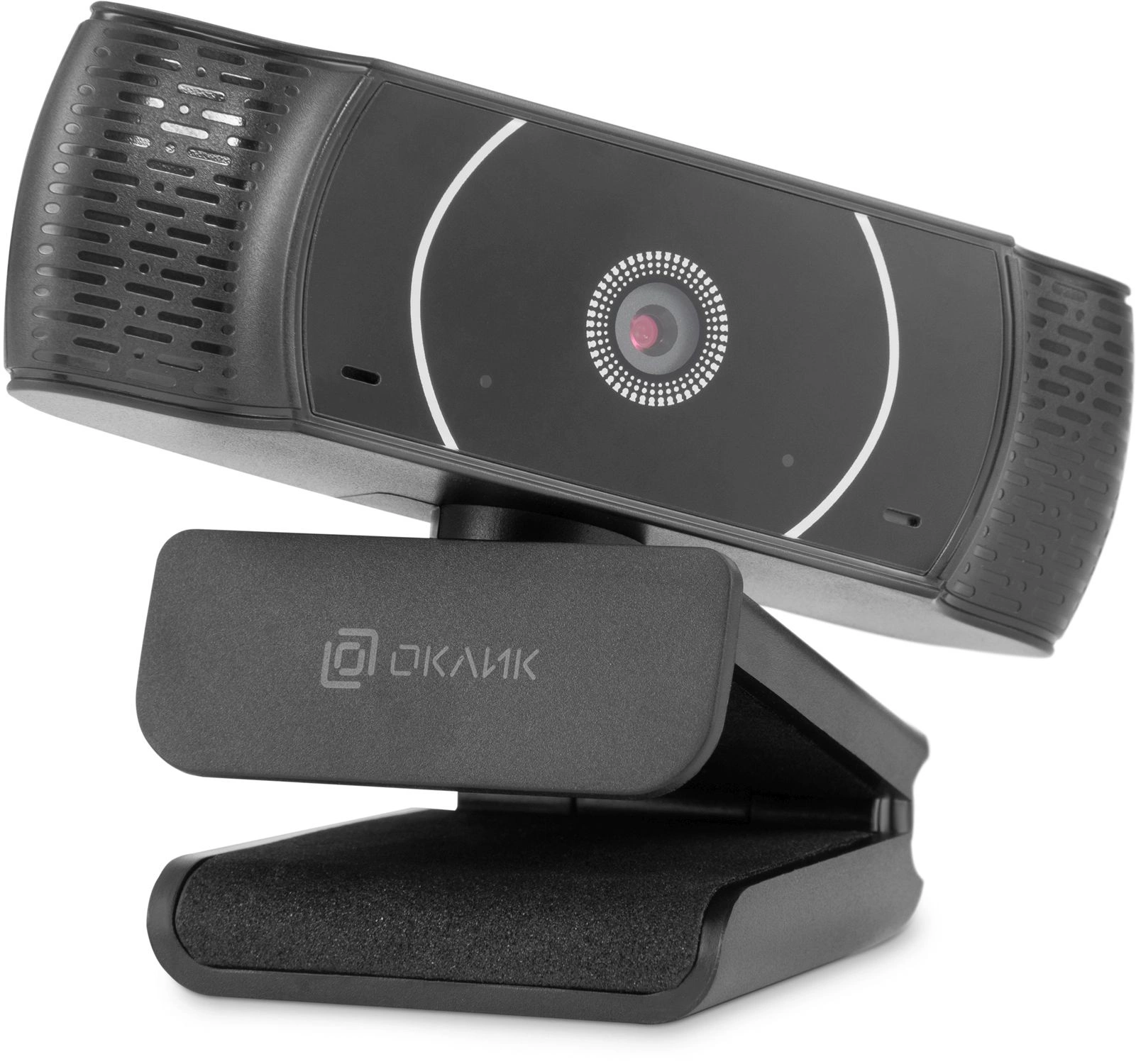 Камера Web Оклик OK-C016HD черный 1Mpix (1280x720) USB2.0 с микрофоном