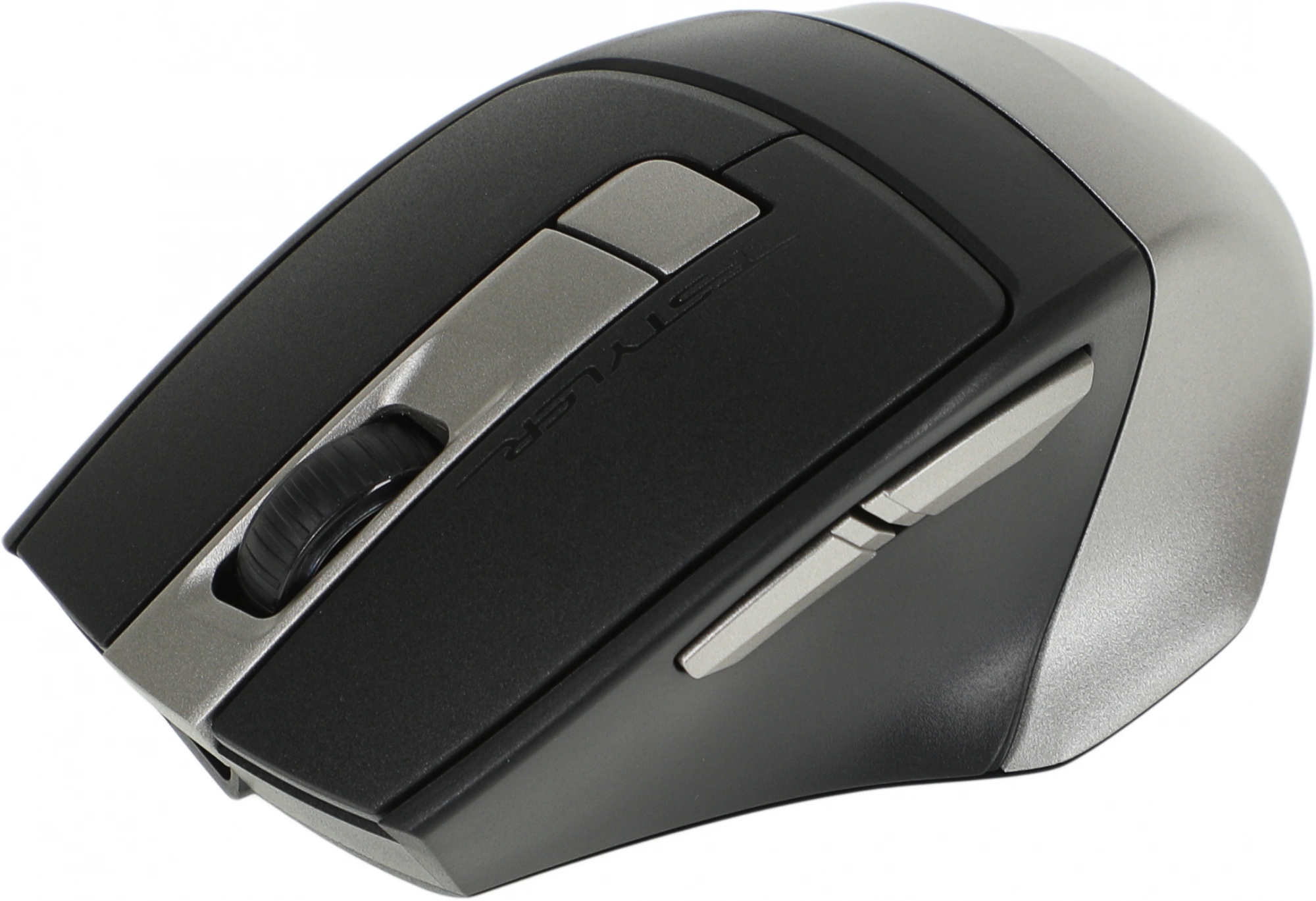 Мышь A4Tech Fstyler FB35C серый/черный оптическая 2000dpi беспров. BT/Radio USB 6but (FB35C SMOKY GREY)