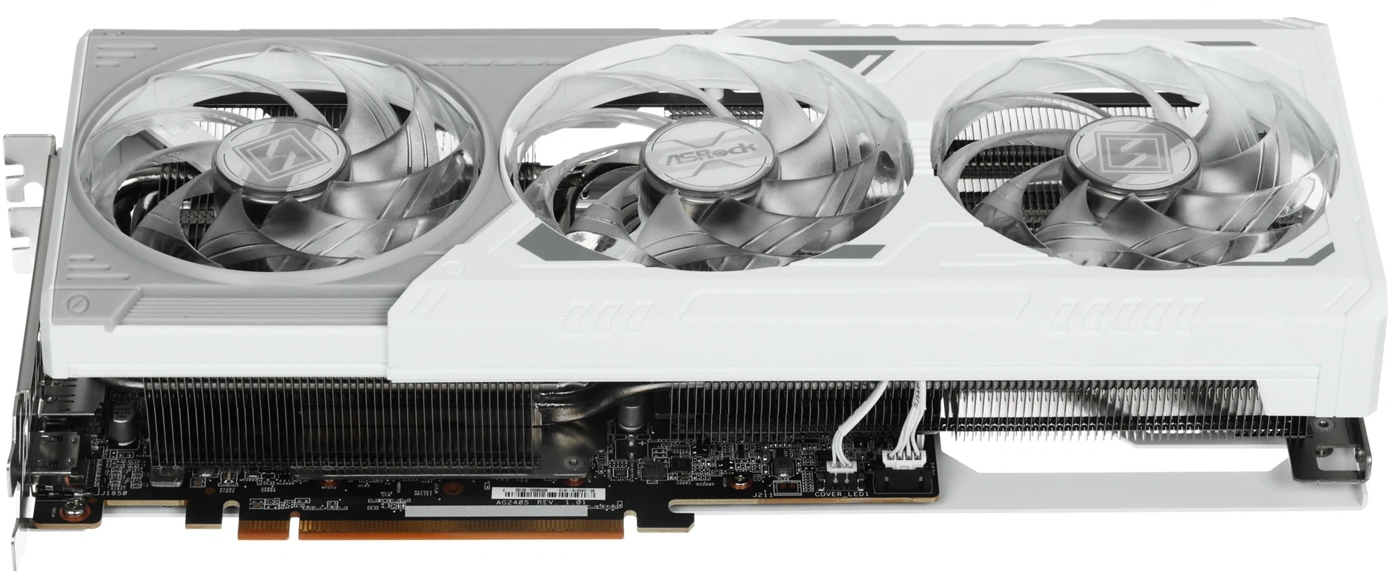 Видеокарта Asrock PCI-E 5.0 RX9070XT SL 16G AMD Radeon RX 9070XT 16Gb 256bit GDDR6 2400/20000 HDMIx1 DPx3 HDCP Ret