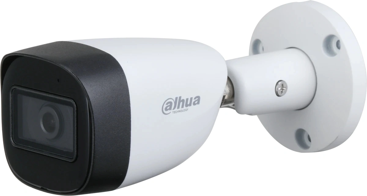 Камера видеонаблюдения аналоговая Dahua DH-HAC-HFW2241CMP-A-0280B-S2 2.8-2.8мм HD-CVI HD-TVI цв. корп.:белый