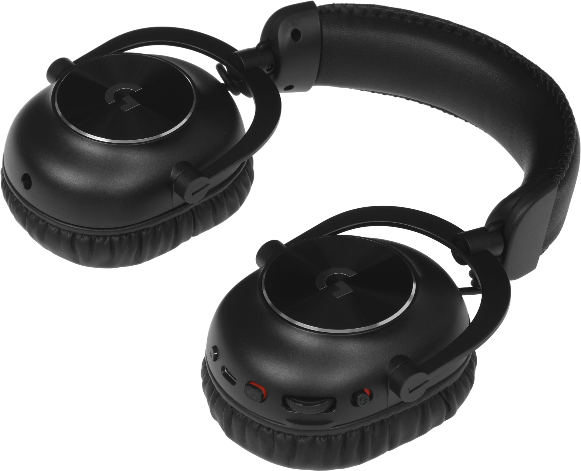 Наушники с микрофоном Logitech G Pro X 2 Lightspeed черный мониторные BT/Radio/3.5mm оголовье (981-001265)