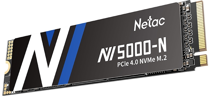 Накопитель SSD Netac PCIe 4.0 x4 500GB NT01NV5000N-500-E4X NV5000-N M.2 2280