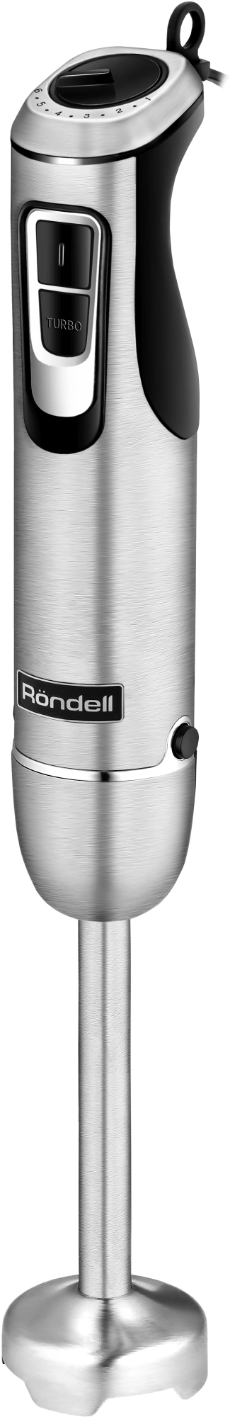 Блендер погружной Rondell RDE-1307 1000Вт черный/серебристый