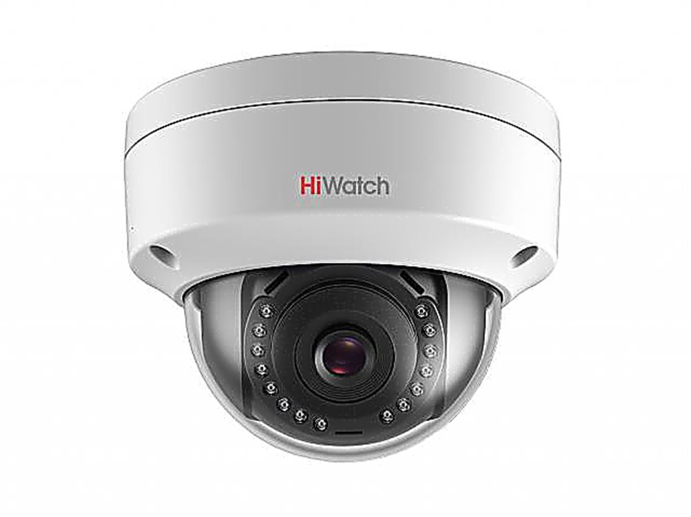 IP-видеокамера HiWatch DS-I402(C) (4mm), купол, 4Мп, объектив 4мм, ИК 30м