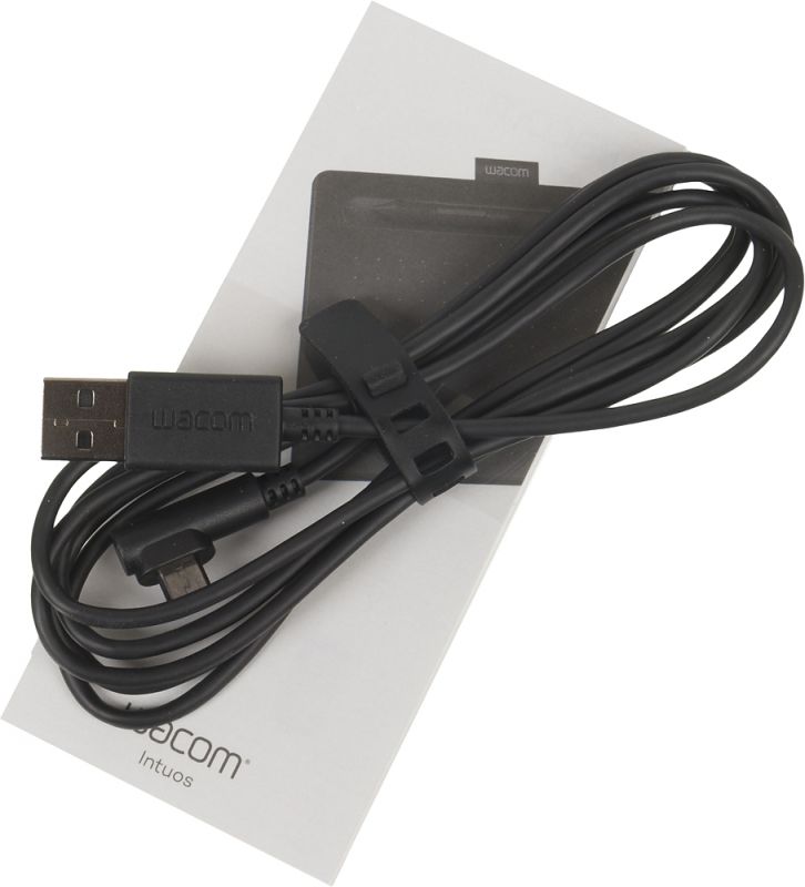 Графический планшет Wacom Intuos S CTL-4100K-N USB черный