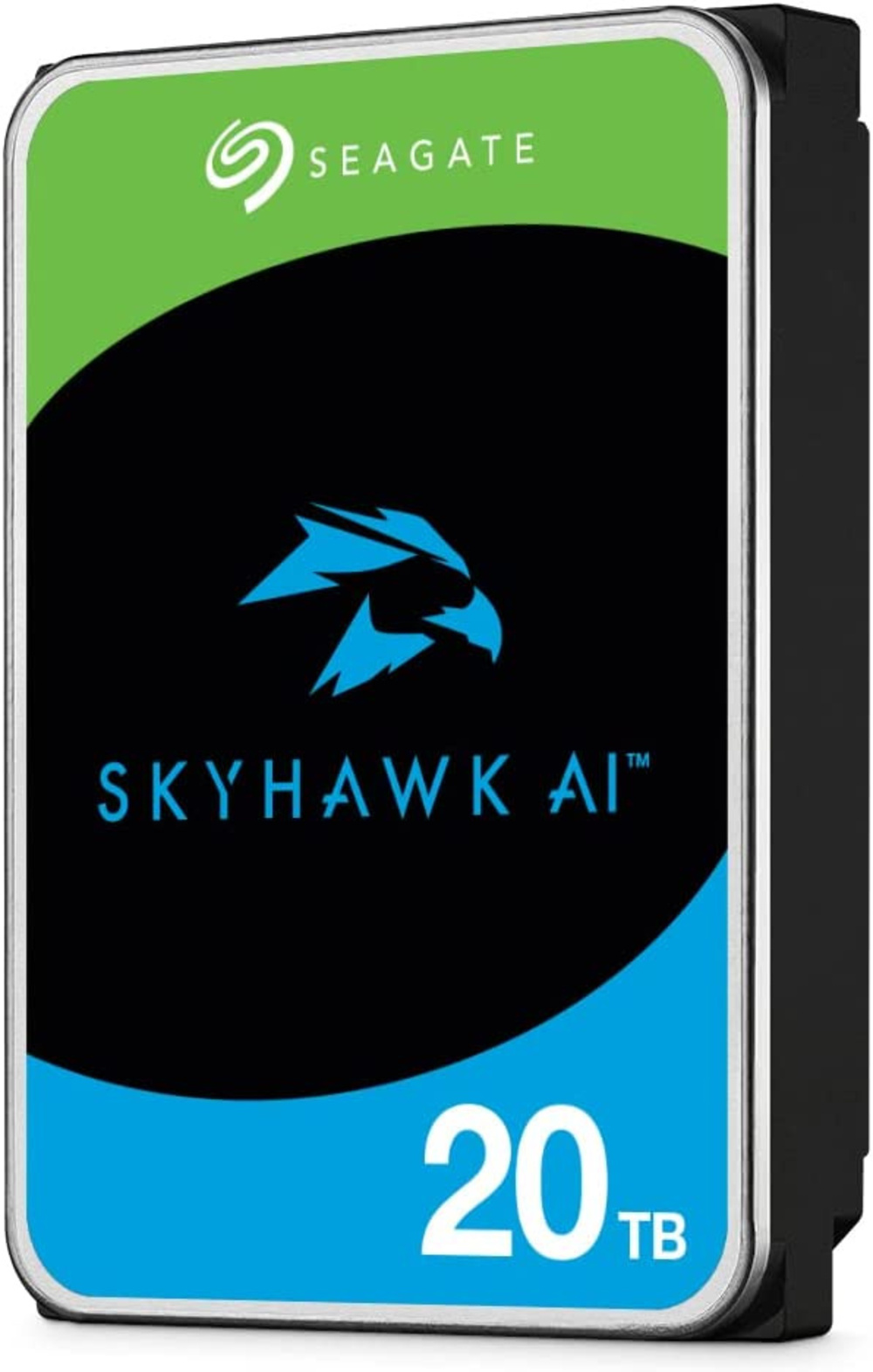Жесткий диск HDD Seagate SATA-III 20Tb Surveillance SkyHawkAI, 256Mb 3.5", 24x7, ST20000VE003