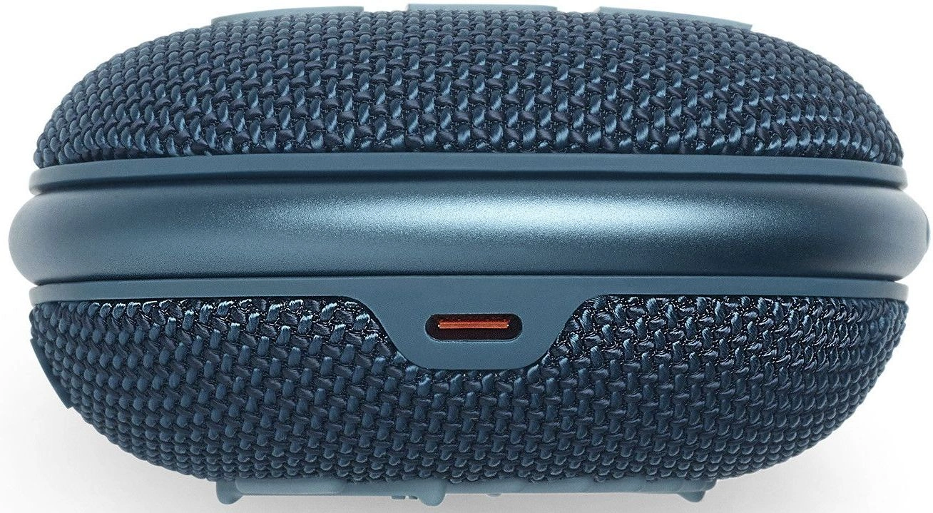 Колонка порт. JBL Clip 4 синий 5W 1.0 BT 15м 500mAh (JBLCLIP4BLU)