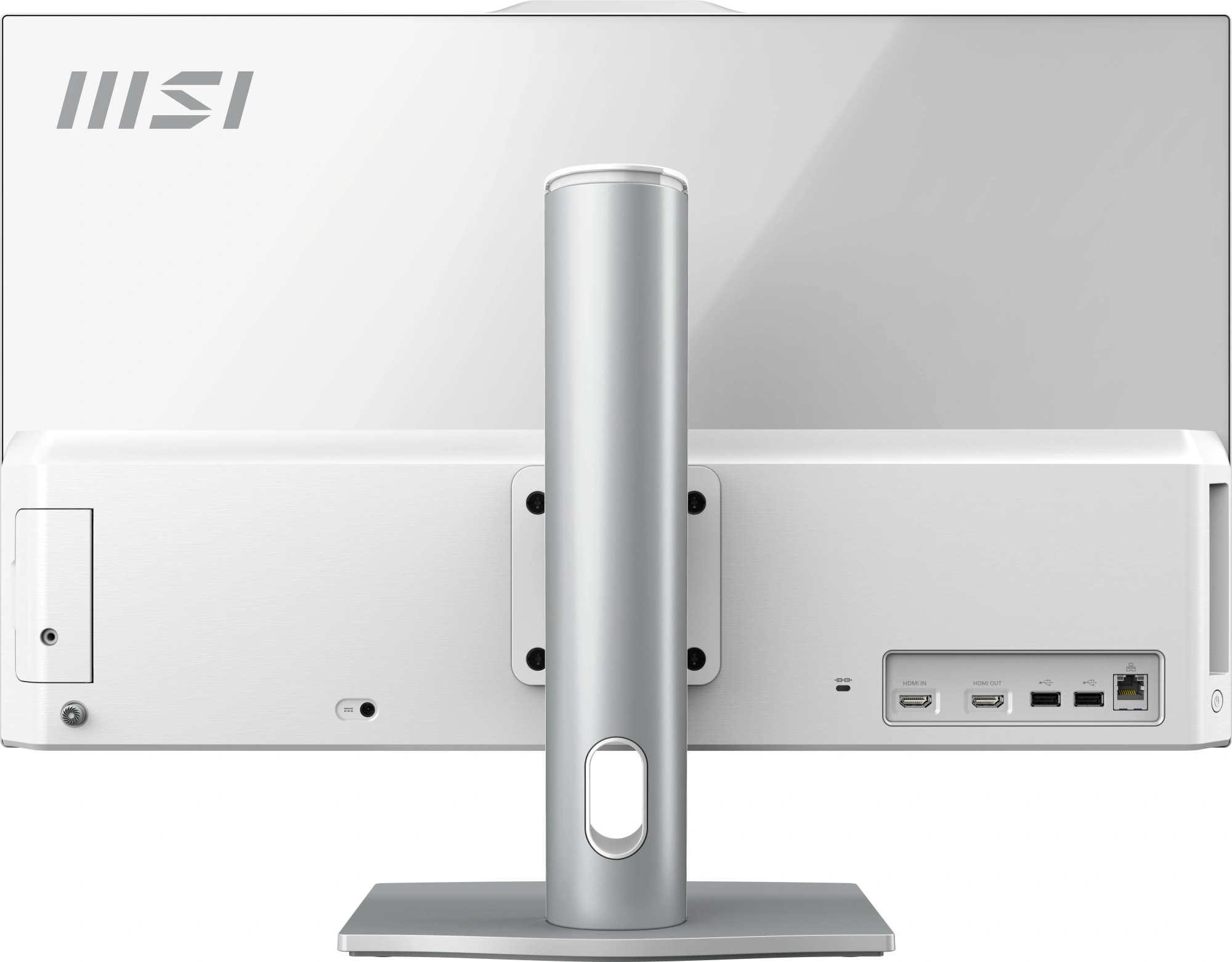 Моноблок MSI Modern AM272P 1M-674RU 27" Full HD Core 5 120U (1.4) 16Gb SSD512Gb Graphics Windows 11 Pro GbitEth WiFi BT 120W клавиатура мышь Cam белый 1920x1080