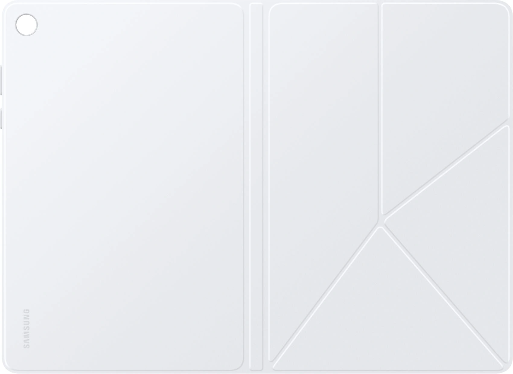 Чехол Samsung для Samsung Galaxy Tab A11+ Book Cover поликарбонат/полиуретан белый (EF-BX230PWEGRU)