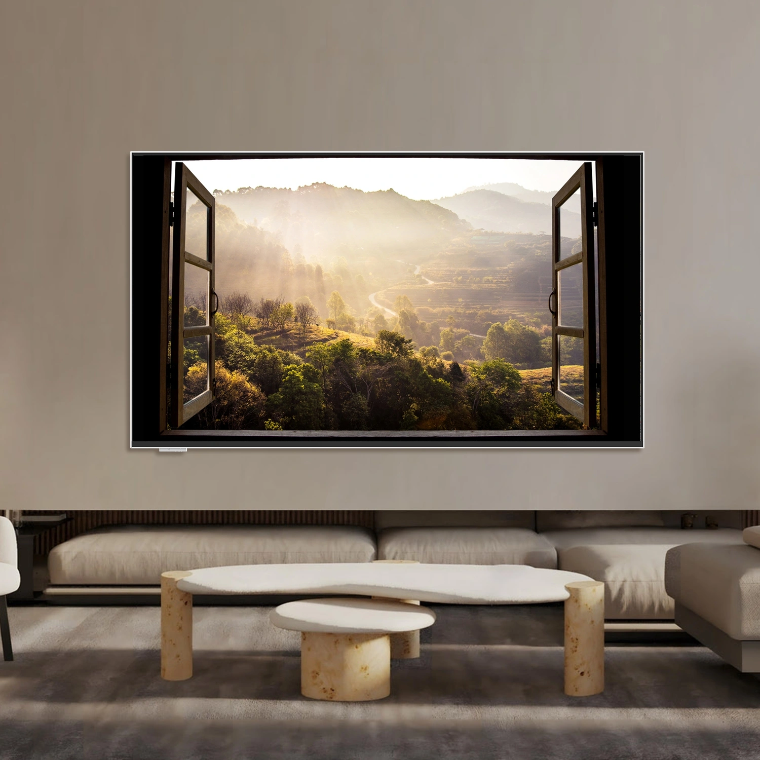 Телевизор QLED Skyworth 65" 65LN70G Frame+ Frameless белый/черный 4K Ultra HD 60Hz MEMC DVB-T DVB-T2 DVB-C DVB-S DVB-S2 USB WiFi Smart TV
