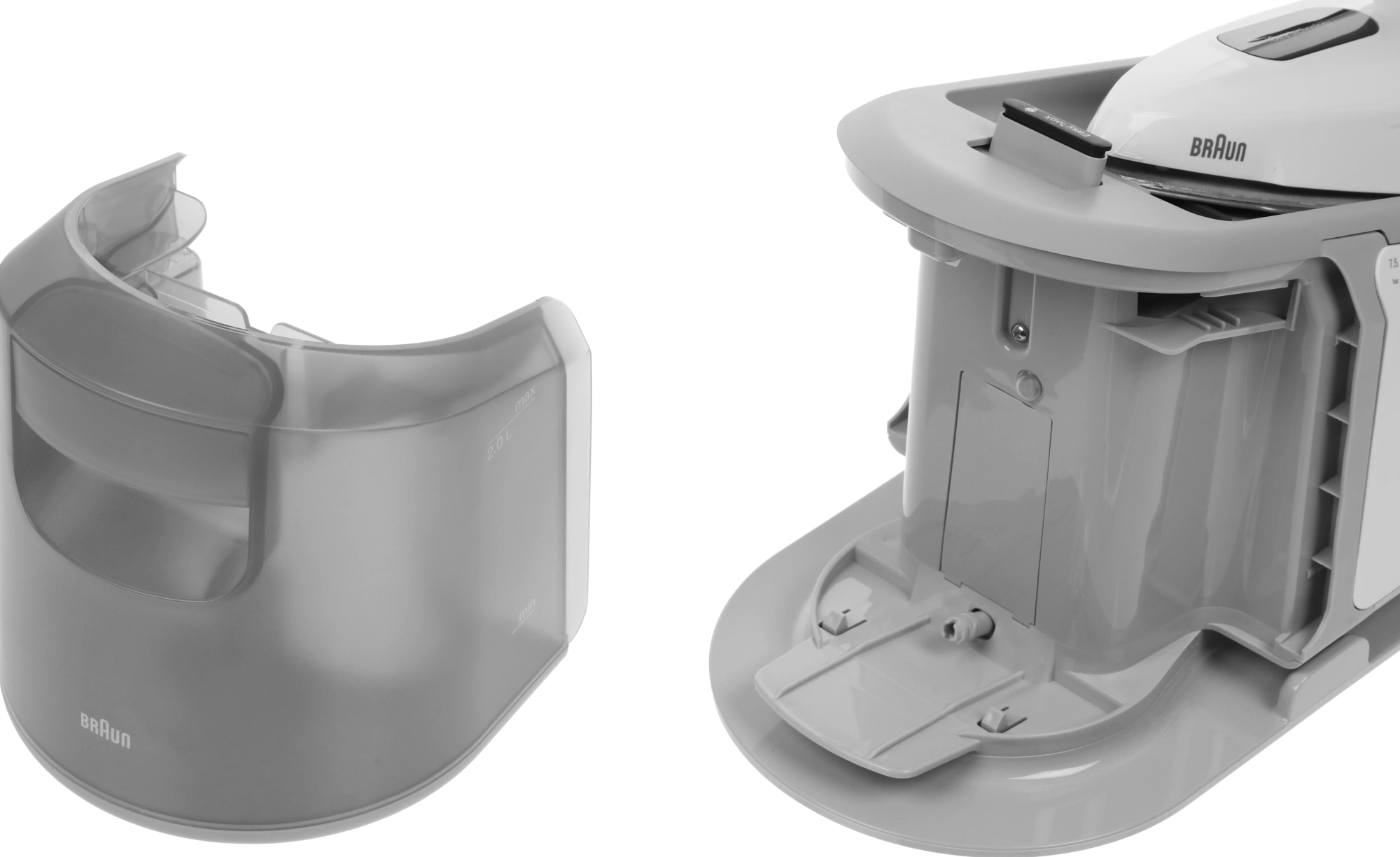 Парогенератор Braun CareStyle 7 IS7262GY 2700Вт серый