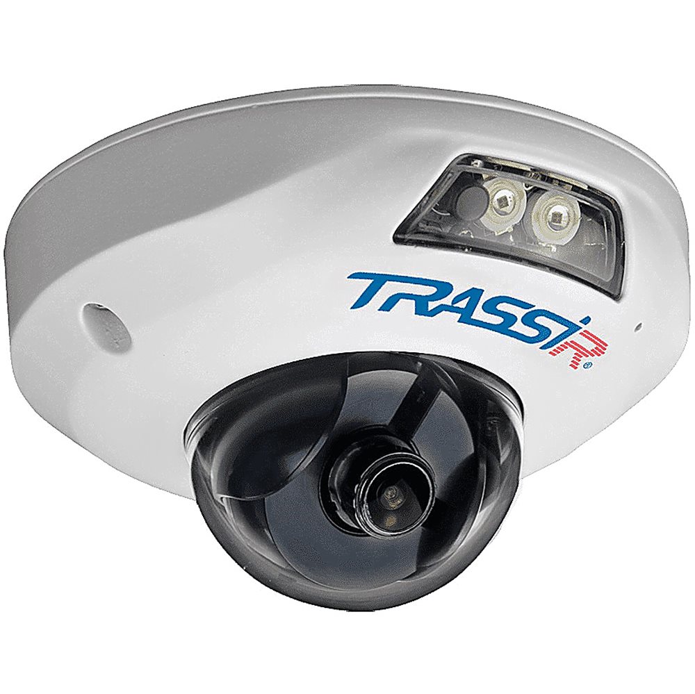 TR-D4151IR1 v2 2.8 - Миниатюрная вандалостойкая 5Мп IP-камера TRASSIR