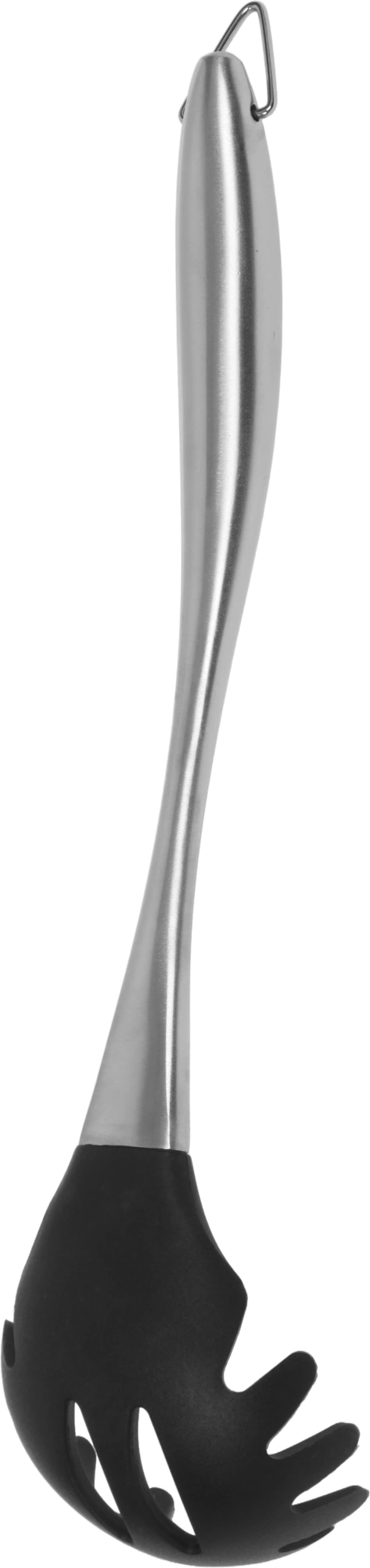 Ложка для спагетти Rondell Schick RD-639 черный/стальной упак.:картонная подложка