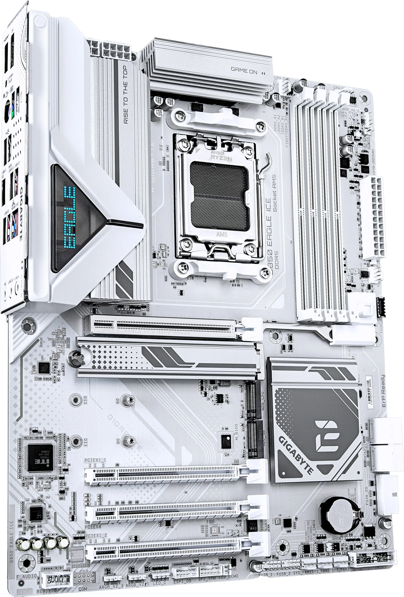 Материнская плата Gigabyte B850 EAGLE ICE Socket AM5 AMD B850 ATX AC`97 8ch(7.1) 2.5Gg RAID+HDMI+DP