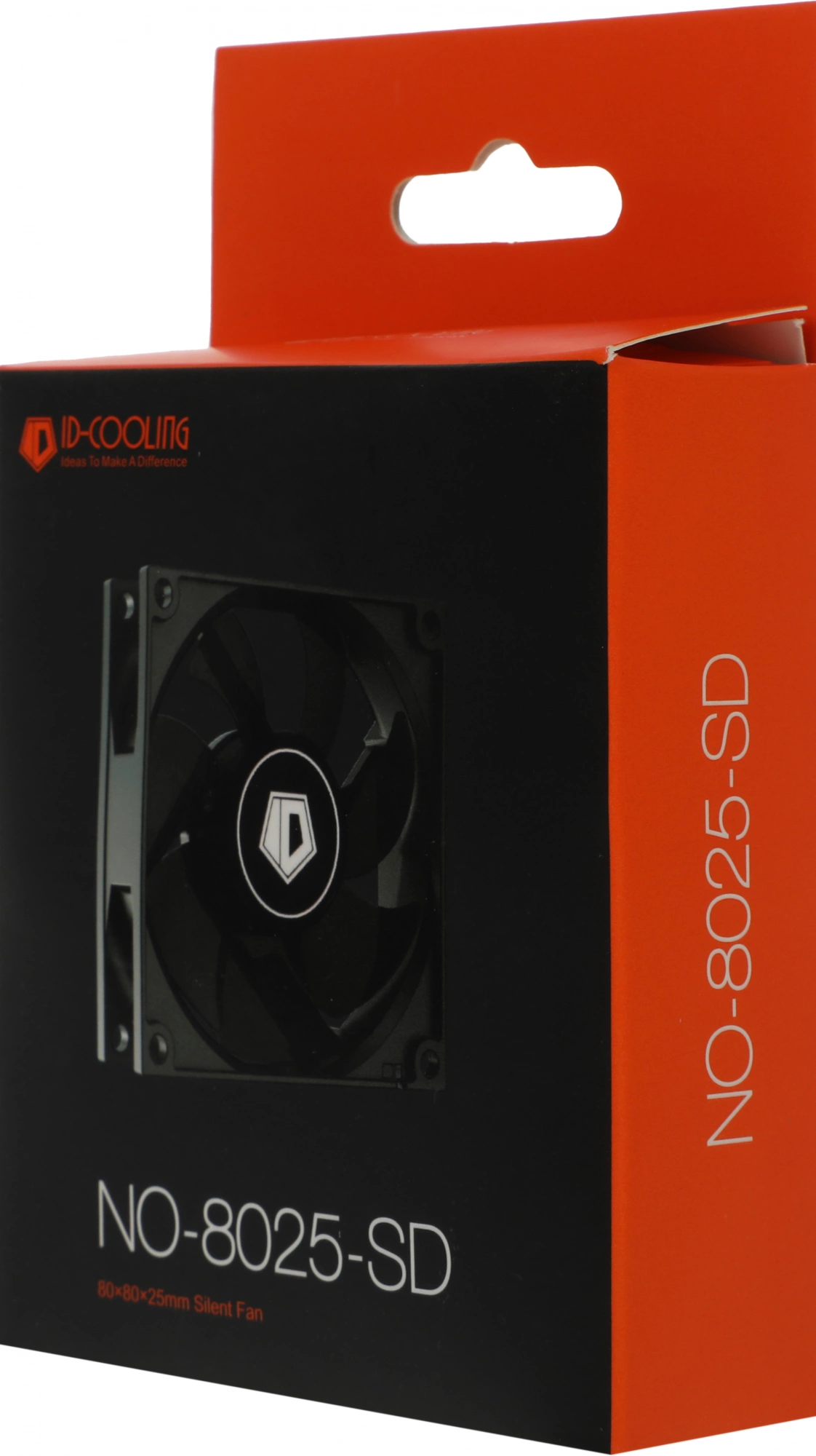 Вентилятор для корпуса ID-Cooling NO-8025-SD 80х80x25 черный 3-pin 21дБ Ret