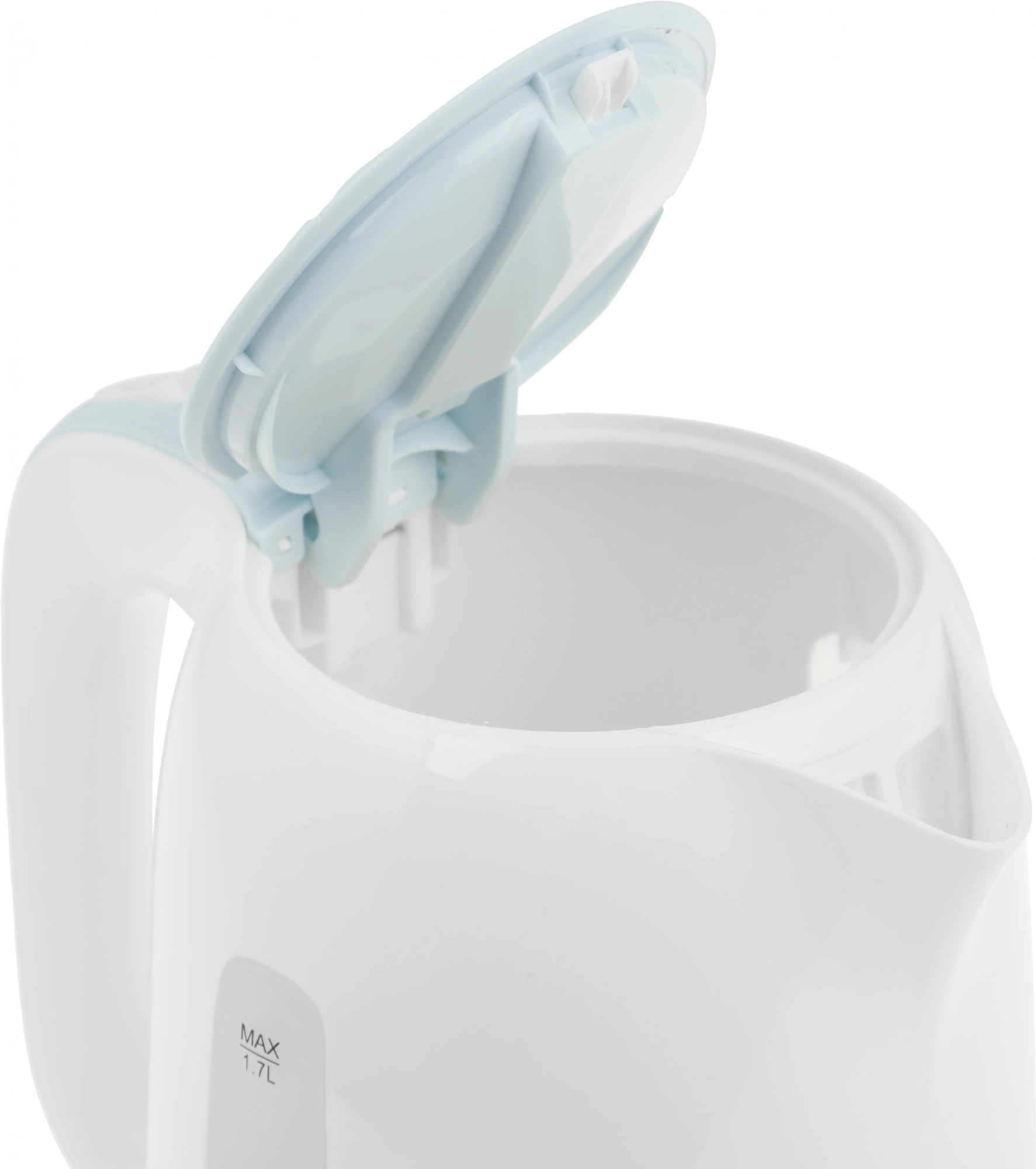 Чайник электрический Blackton Bt KT1703P 1.7л. 2200Вт белый/голубой корпус: пластик (86185603)