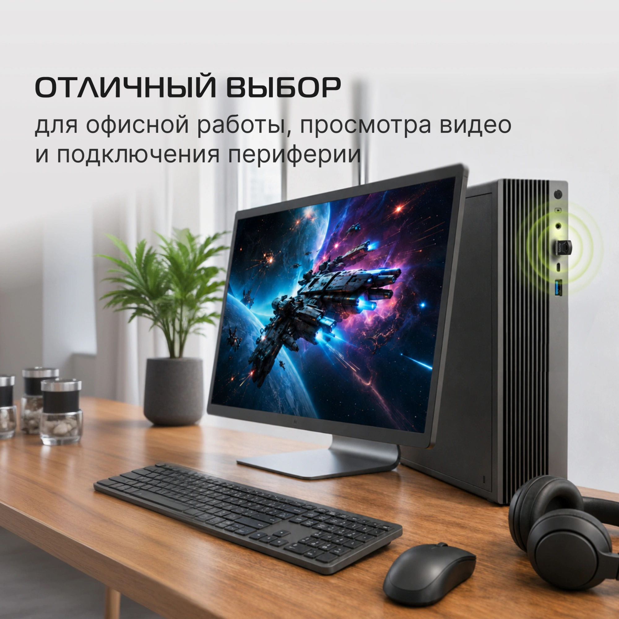 Адаптер USB Buro BU-BT51 BT5.1+EDR class 1.5 20м черный