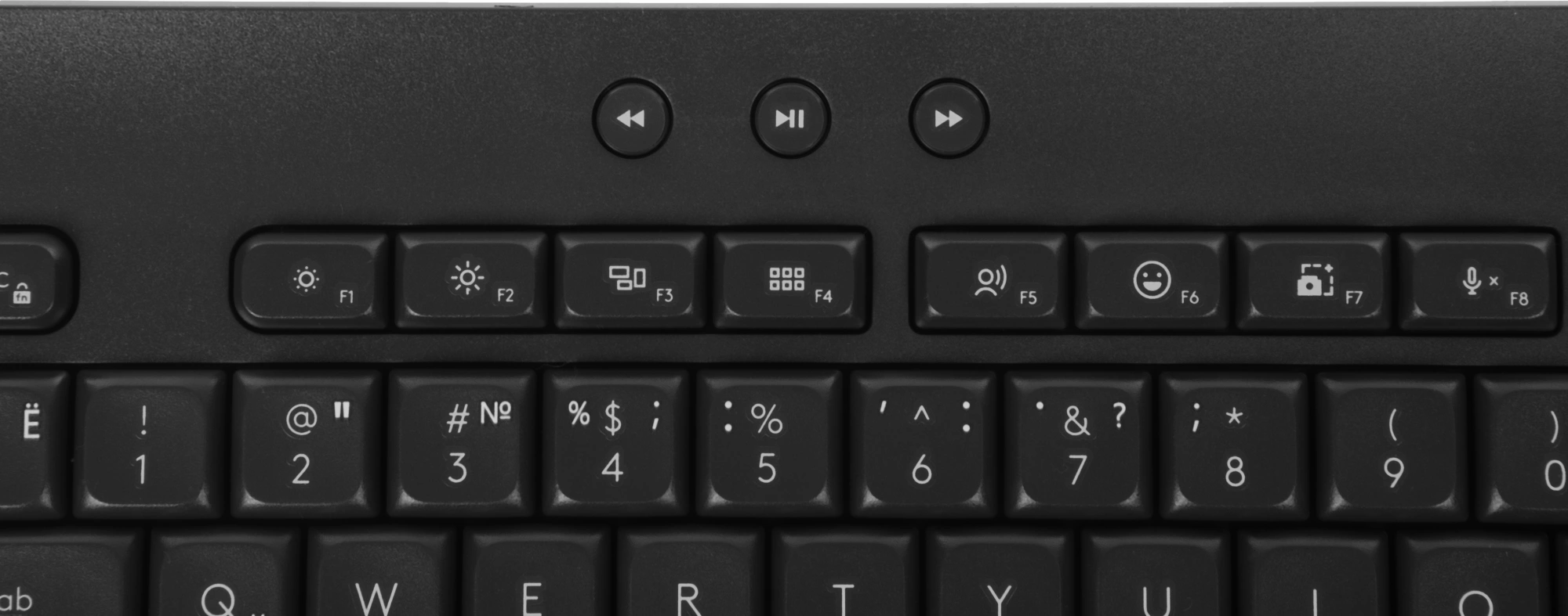 Клавиатура Logitech K650 черный USB беспроводная BT/Radio Multimedia (подставка для запястий) (920-010954)
