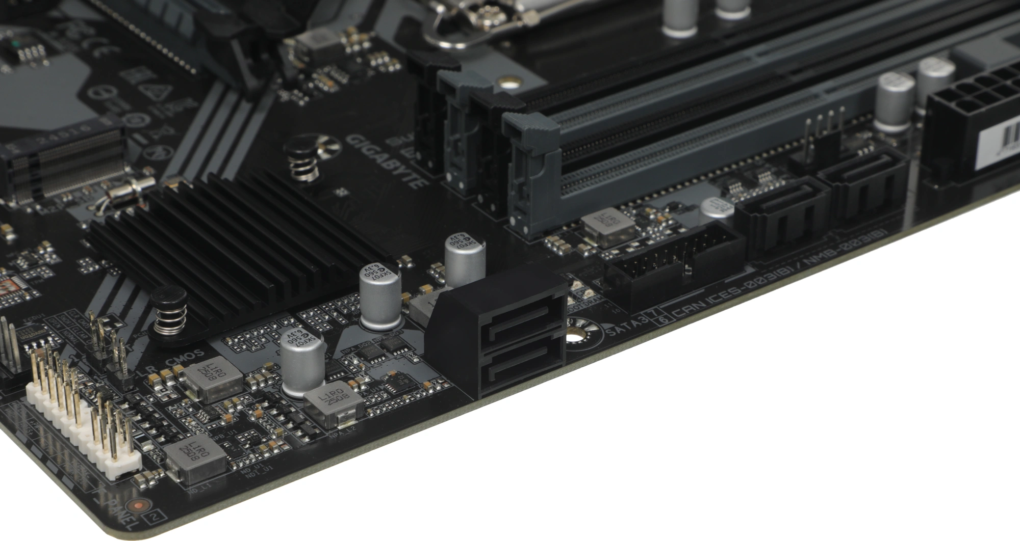 Материнская плата Gigabyte B760M DS3H DDR4 Soc-1700 Intel B760 4xDDR4 mATX AC`97 8ch(7.1) 2.5Gg RAID+VGA+HDMI+DP