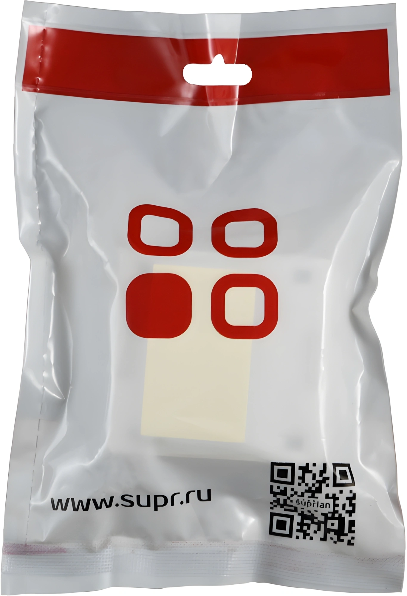 Розетка Suprlan 10-0309-1 наклад.RJ45 2 кат.5E UTP бел.