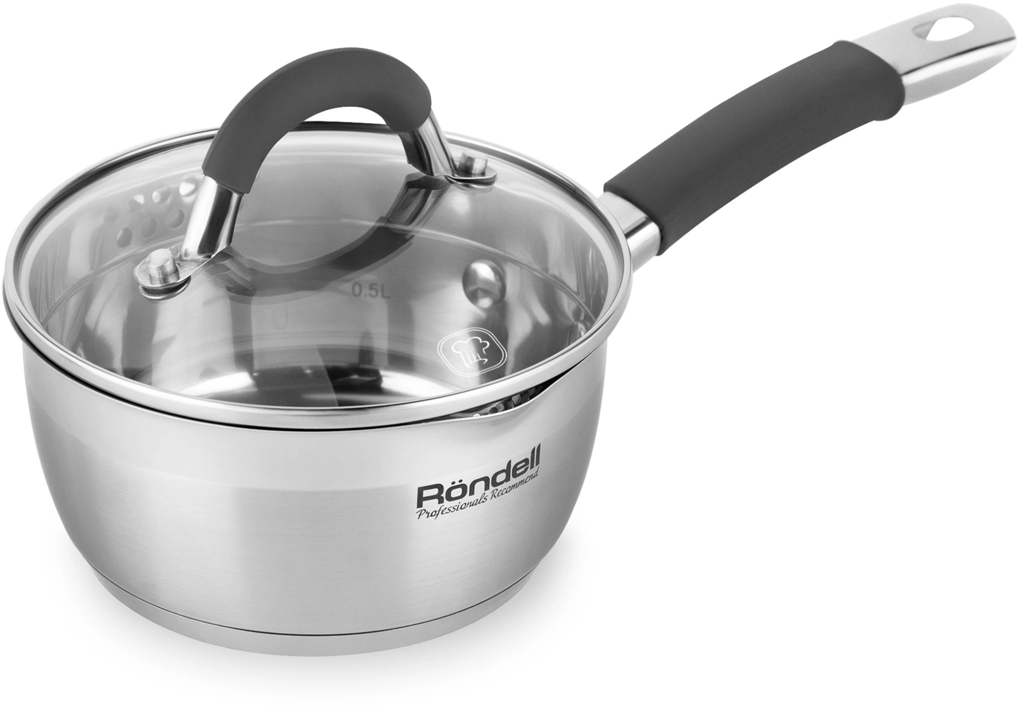 Набор кастрюль Rondell Flamme RDS-340 4 предмета