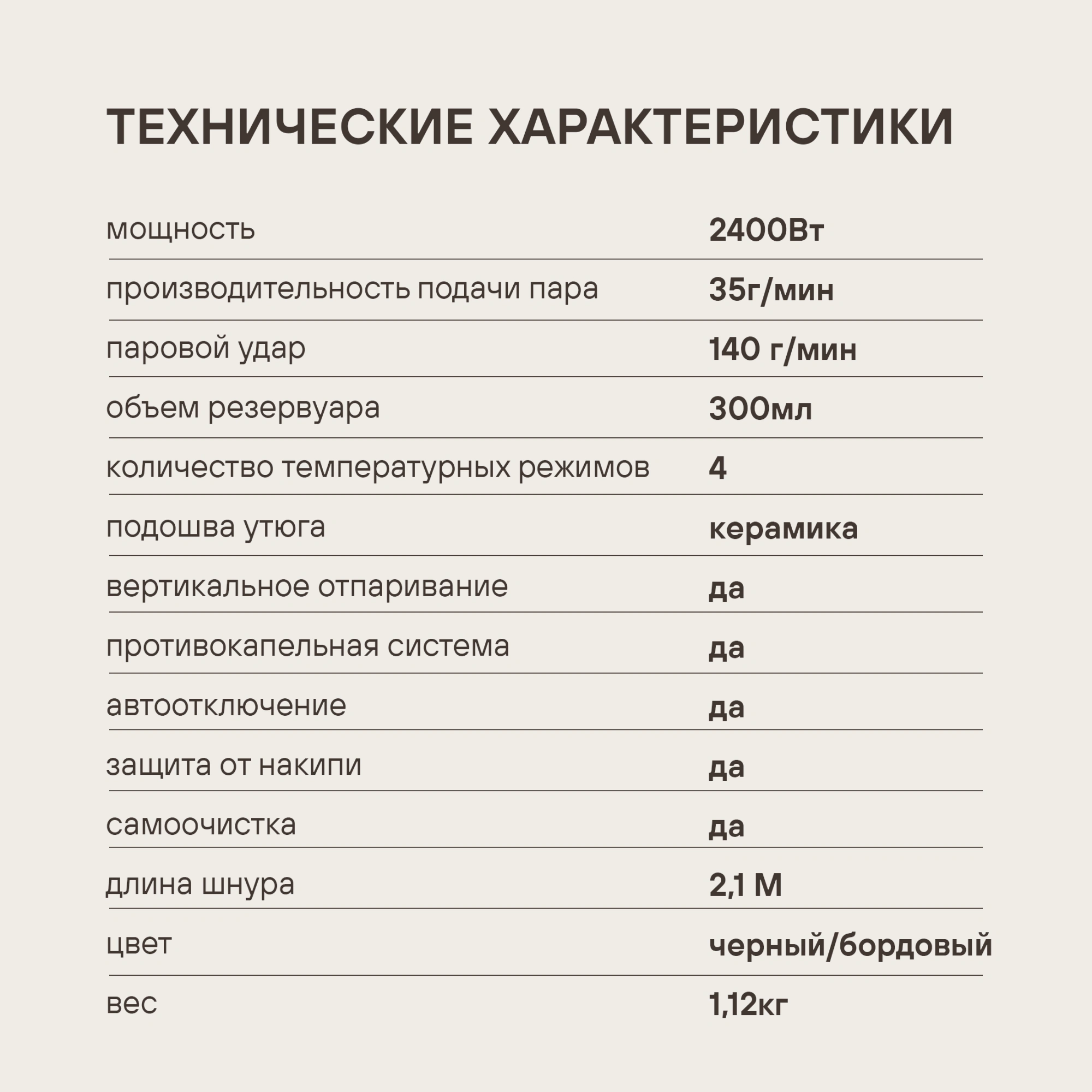 Утюг Rondell RDE-2000 2600Вт