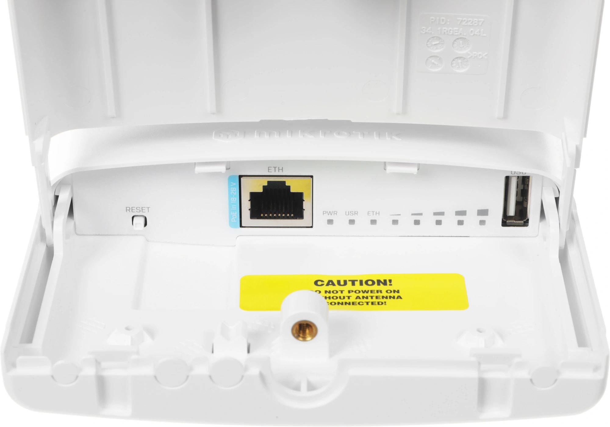 Точка доступа MikroTik NetBox 5 ax (L11UG-5HAXD-NB) AX2400 10/100/1000BASE-TX белый