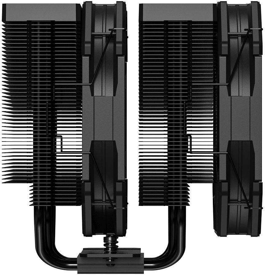 Устройство охлаждения(кулер) ID-Cooling Frozn A720 Soc-AM5/AM4/1200/1700/1851 черный 4-pin 33.5dB Al+Cu 300W 1300gr Ret (FROZN A720 BLACK)