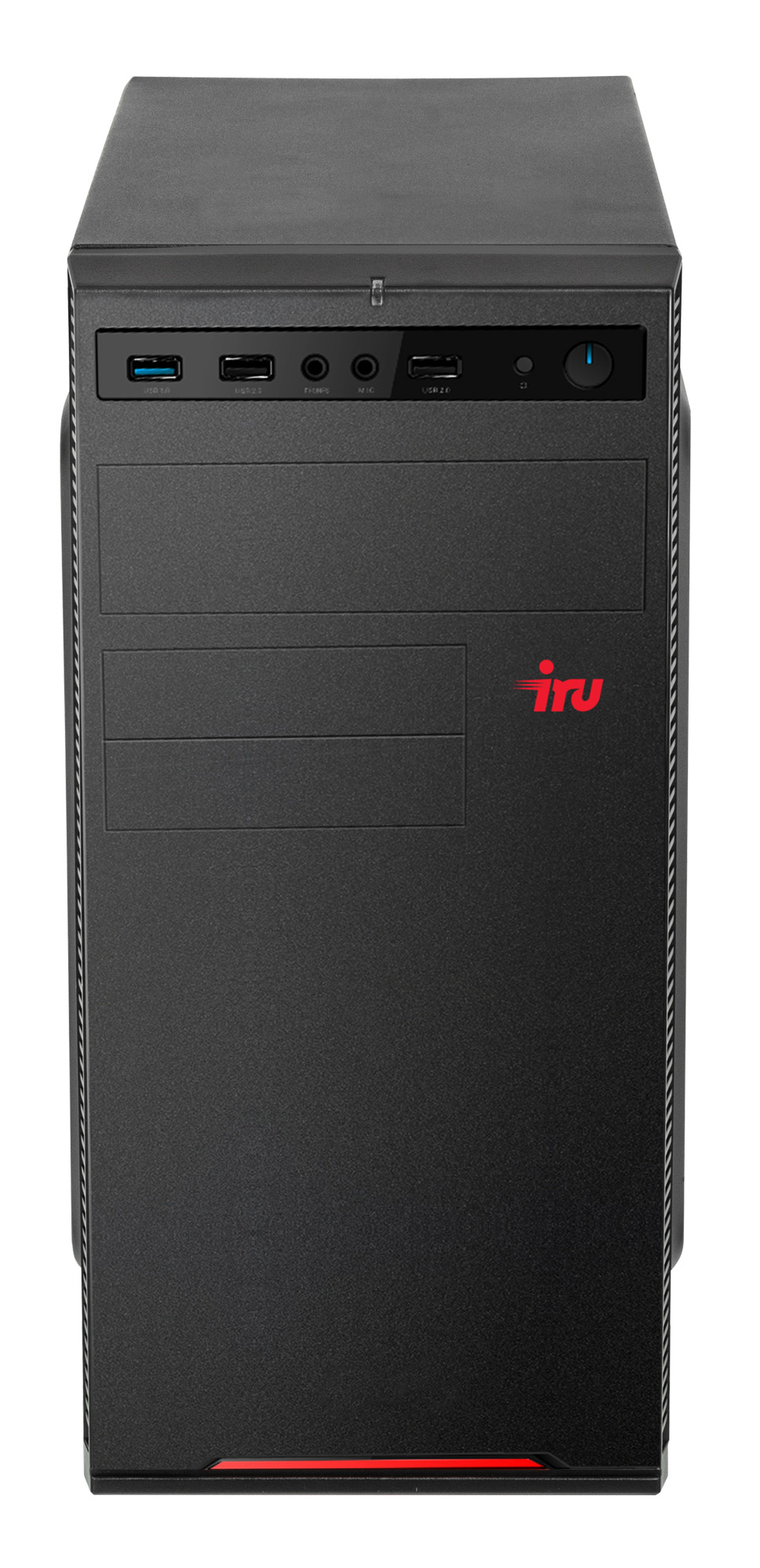 ПК IRU Home 310H5SE MT i3 10105 (3.7) 8Gb SSD240Gb UHDG 630 Windows 11 Pro 64 GbitEth 400W черный (RUS) (1927119)