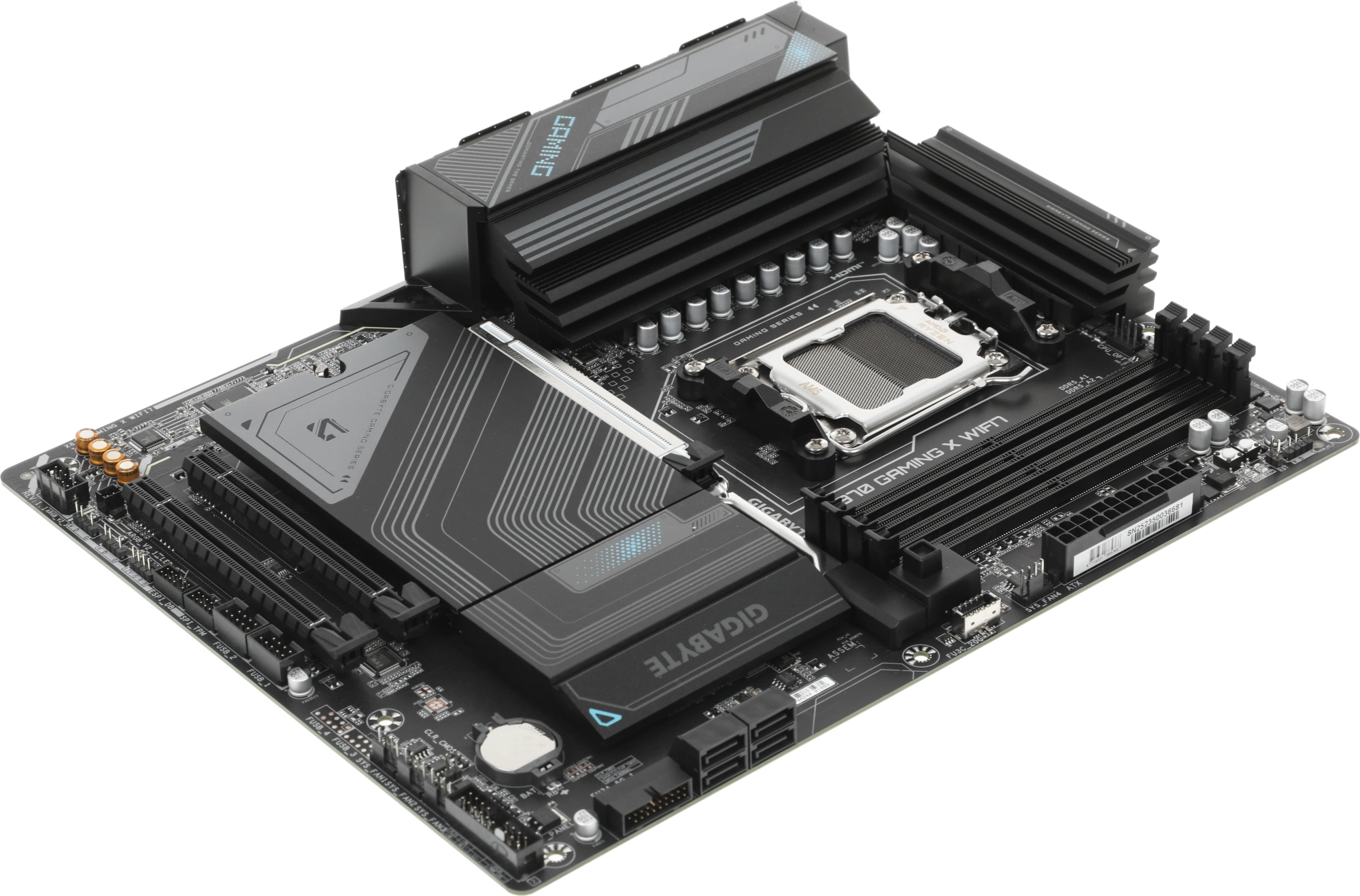 Материнская плата Gigabyte X870 GAMING X WIFI7 Socket AM5 AMD X870 ATX AC`97 8ch(7.1) 2.5Gg RAID+HDMI