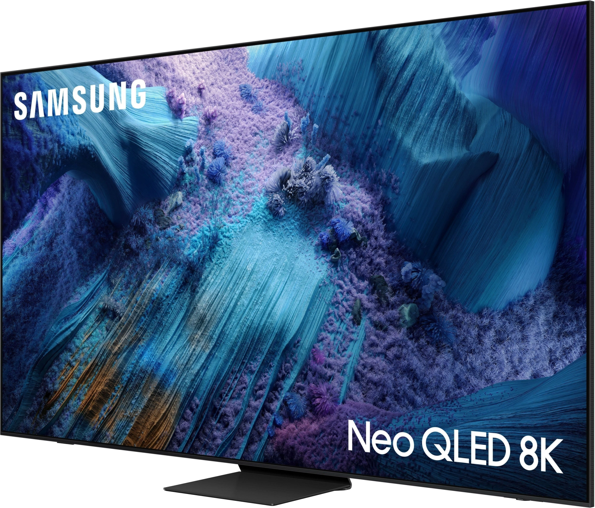Телевизор QLED Samsung 85" QE85QN990FUXRU Series 9 Frameless черный графит/черный титан 8K Ultra HD 120Hz DVB-T2 DVB-C DVB-S2 USB WiFi Smart TV
