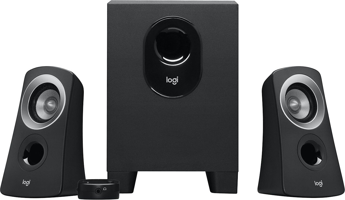 Колонки Logitech Z-313 2.1 черный 25Вт