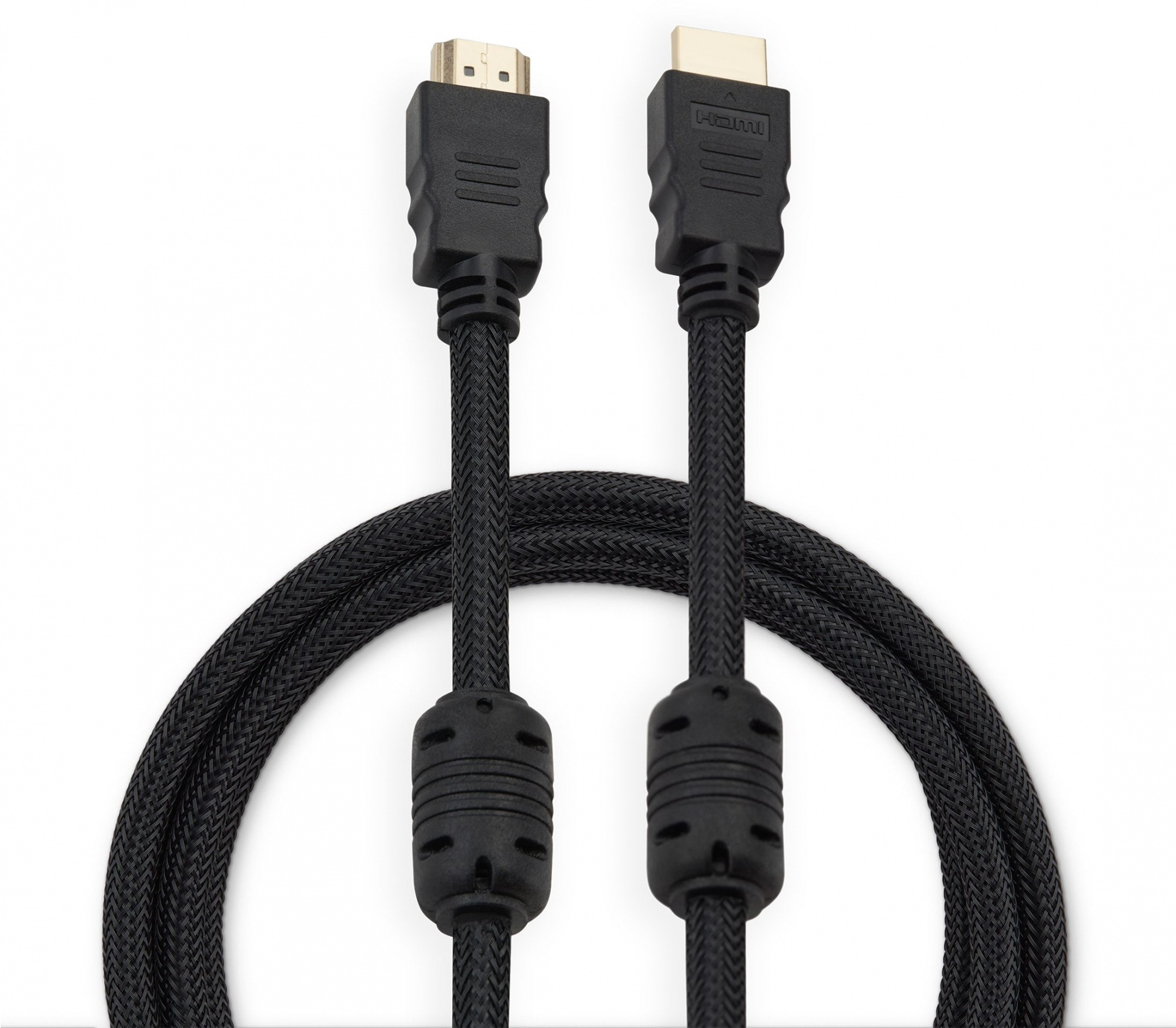 Кабель аудио-видео Buro HDMI (m)/HDMI (m) 1м. феррит.кольца позолоч.конт. черный (HDMI-V1.4-1MC)