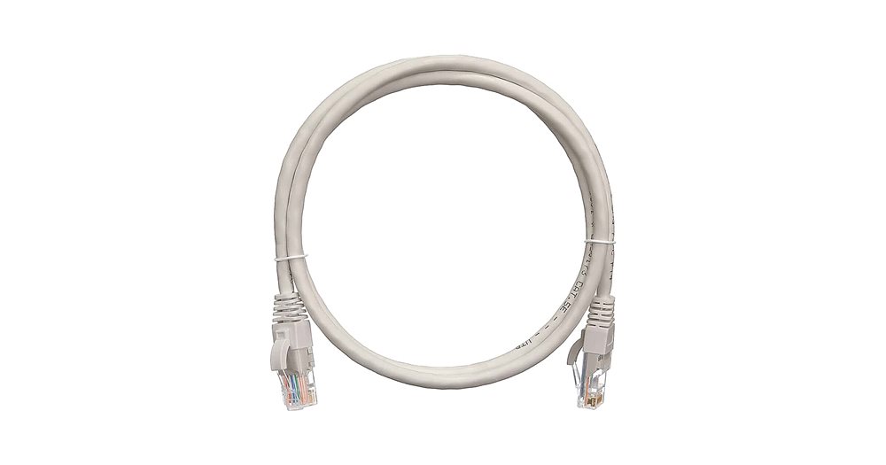 NMC-PC4UD55B-200-GY - Коммутационный шнур NIKOMAX неэкранированный, категории 5e, PVC, 20 м, серый