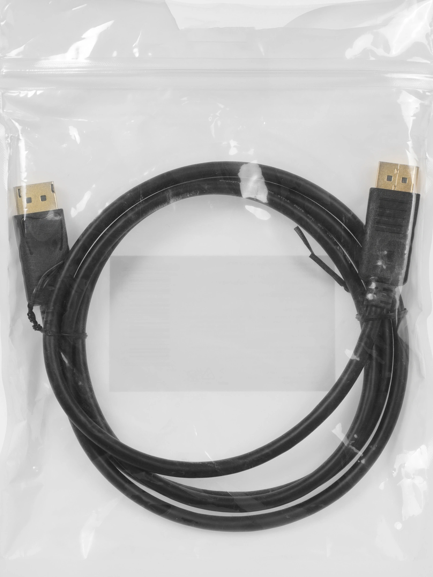 Кабель KingPrice KP-DP-v1.1-1.5m DisplayPort (m) DisplayPort (m) 1.5м черный