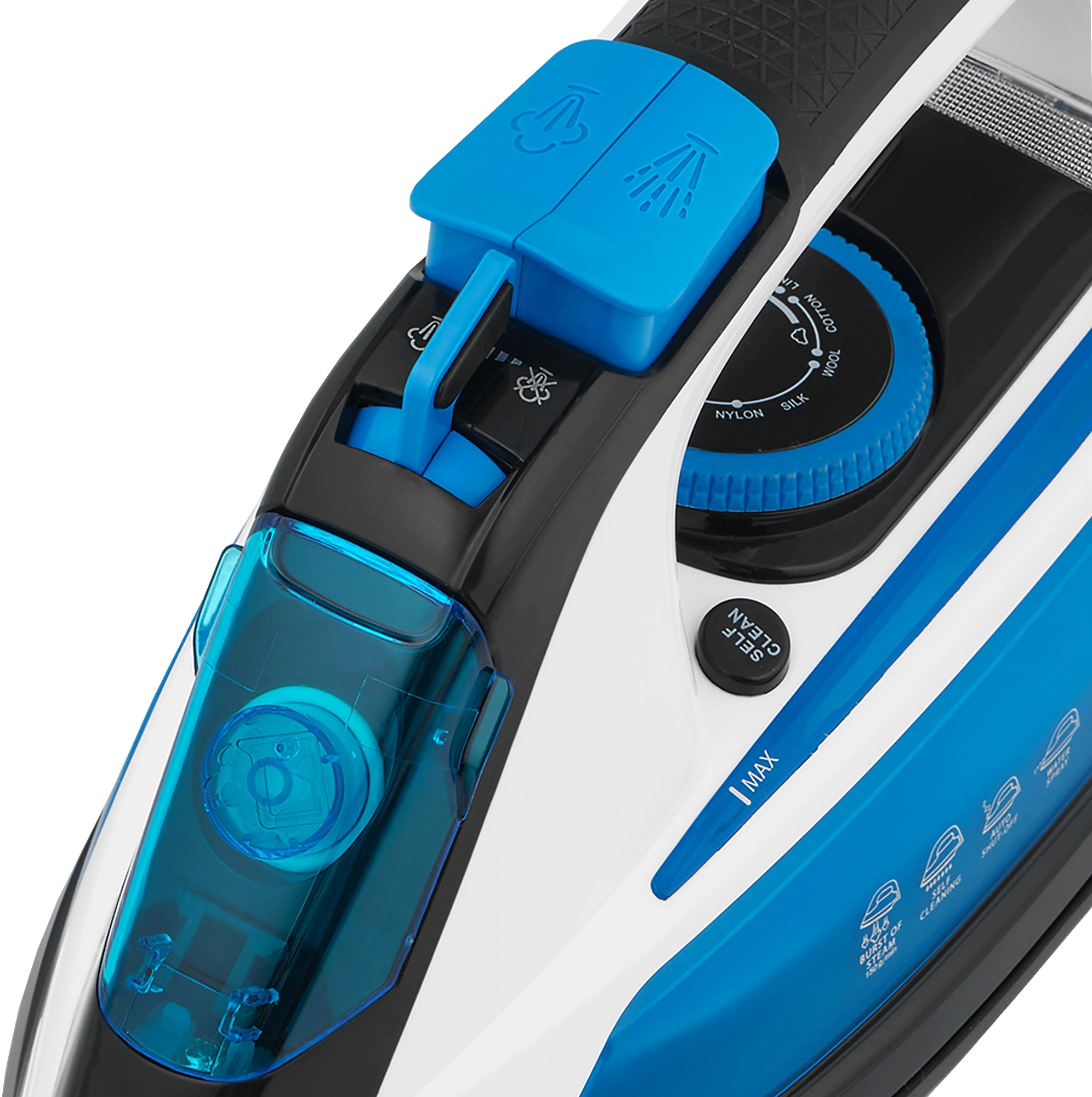 Утюг Coolfort CF-3400 2600Вт синий/белый
