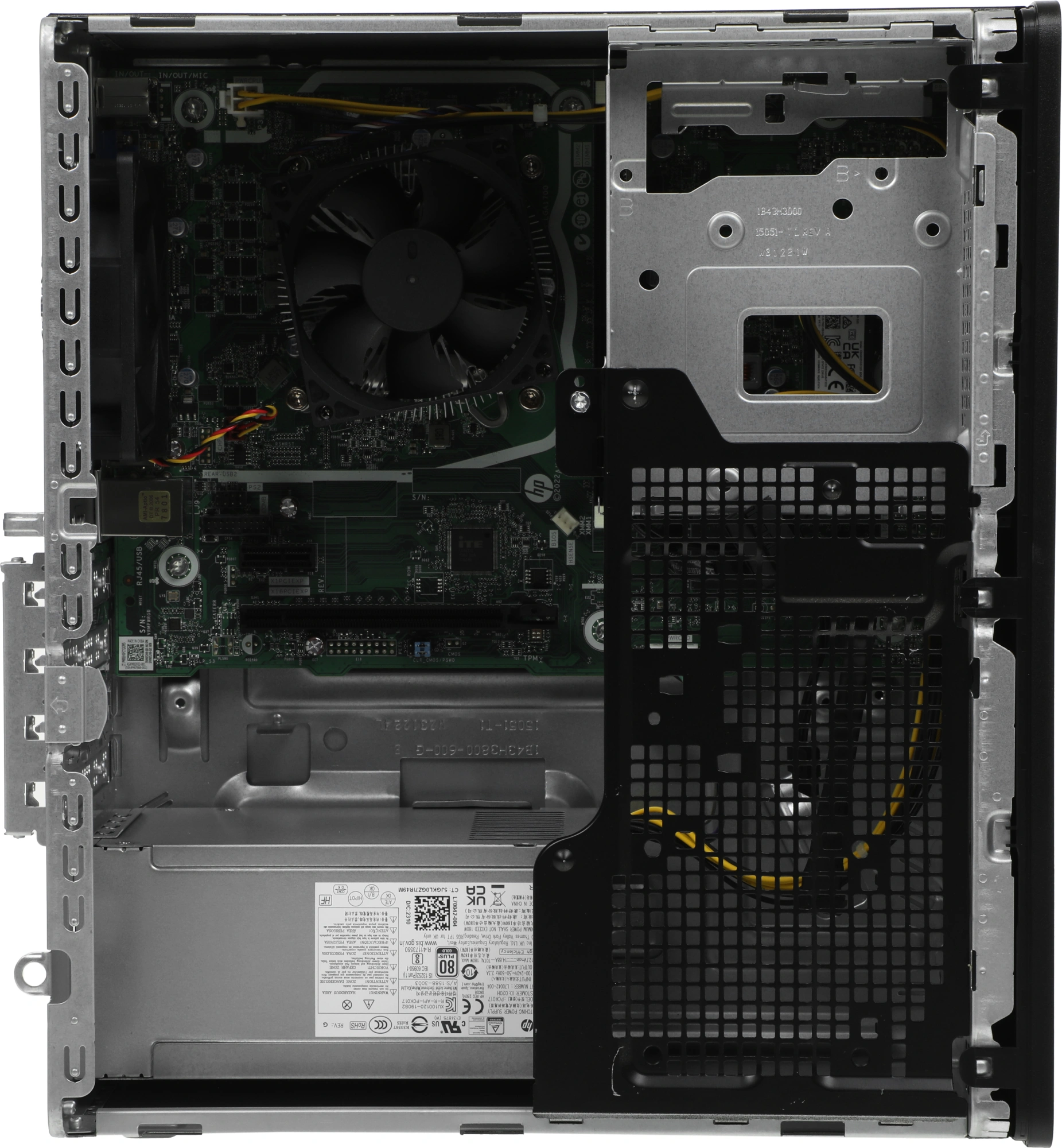 ПК HP 290 G9 MT i3 12100 (3.3) 8Gb SSD512Gb UHDG 730 FreeDOS GbitEth 180W kb мышь клавиатура черный монитор в комплекте P22v (9M937AT)
