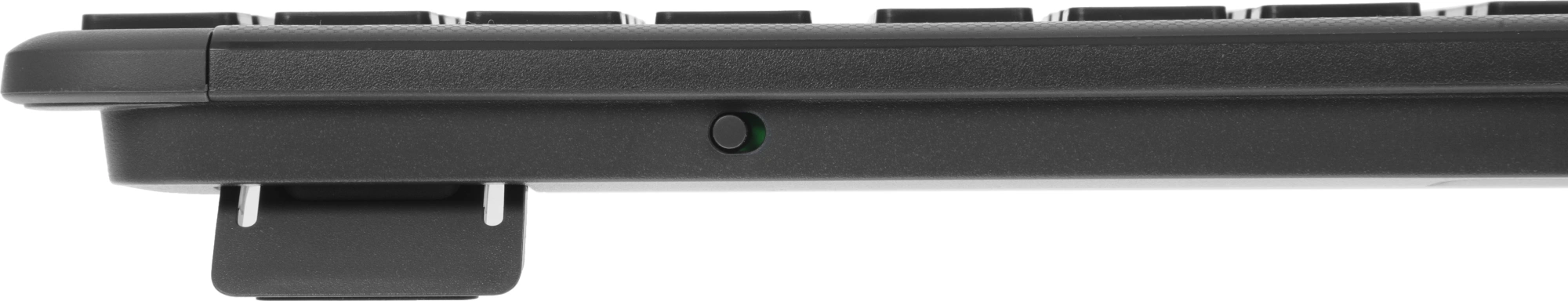 Клавиатура Logitech K950 черный USB беспроводная BT/Radio slim (920-012434)