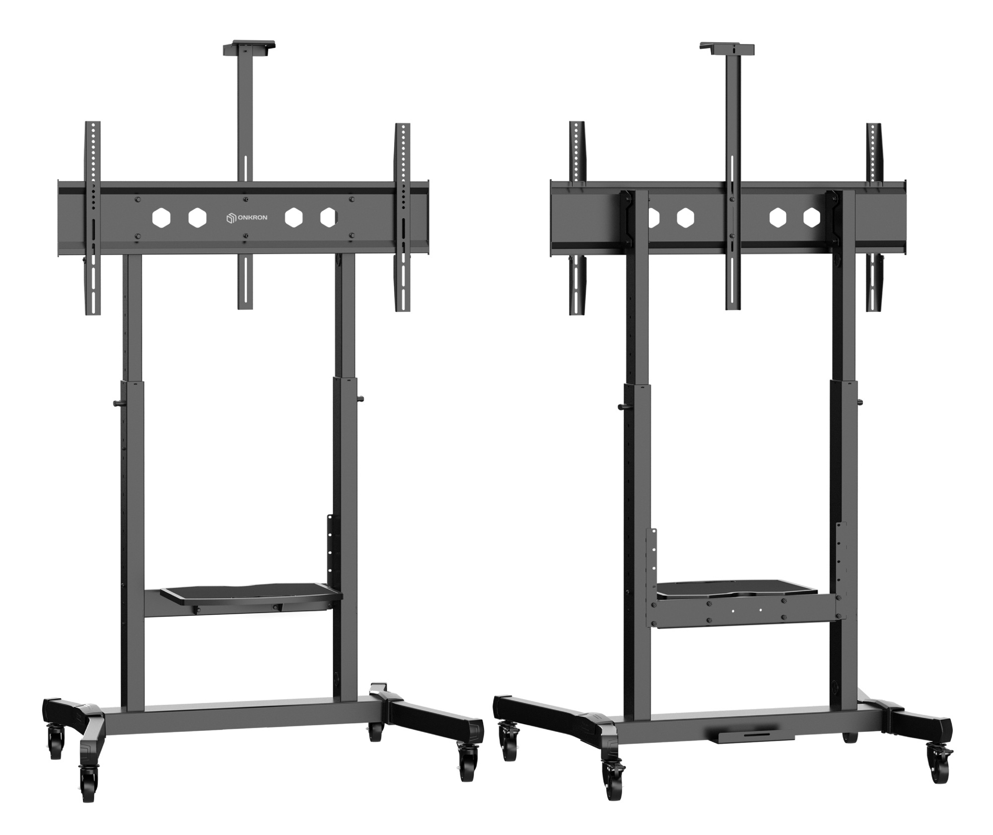 Стойка для телевизора Onkron TS1991 черный 50"-100" макс.130кг напольный наклон