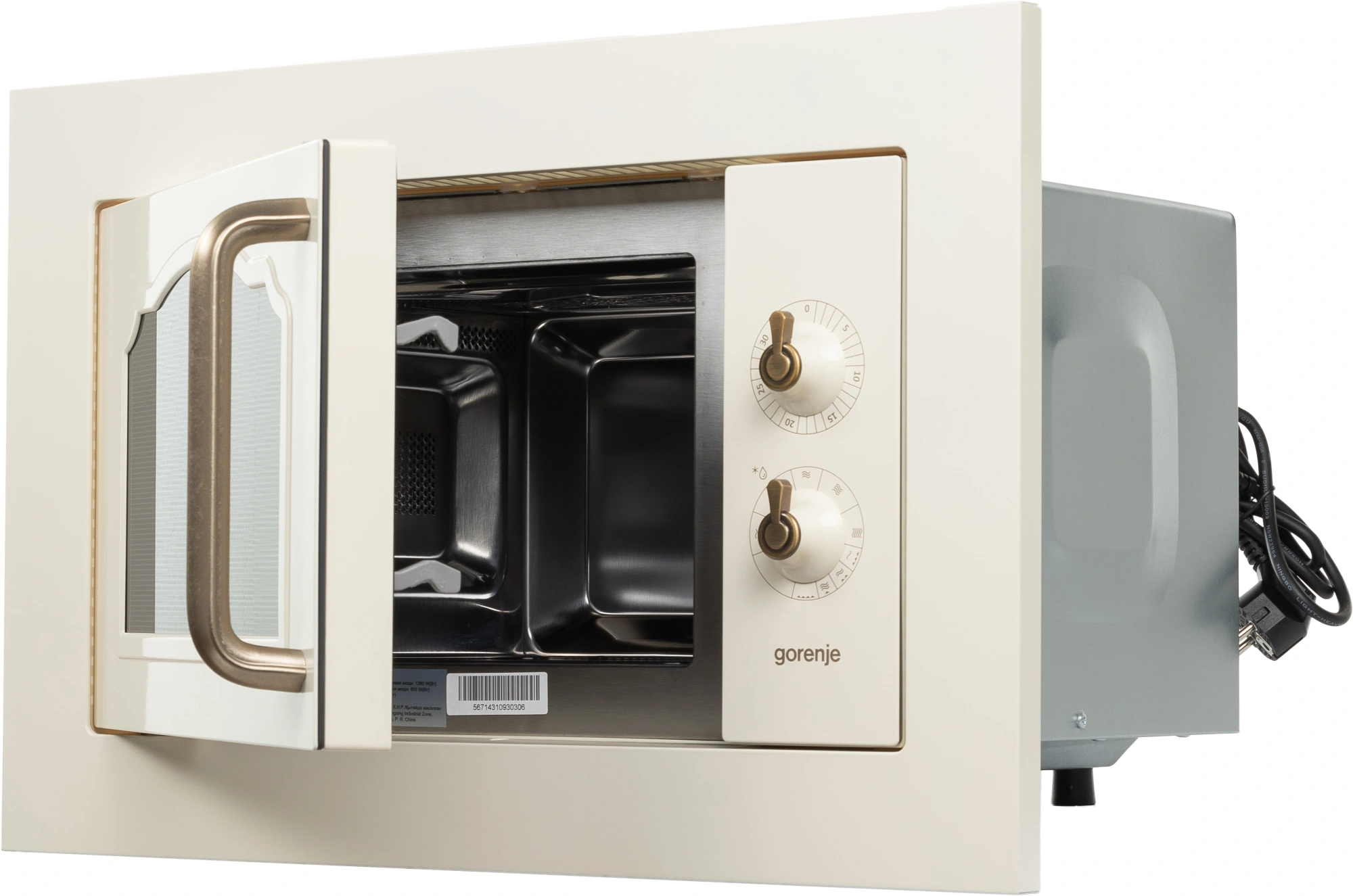 Микроволновая печь Gorenje BM235CLI 23л. 800Вт слоновая кость (встраиваемая)