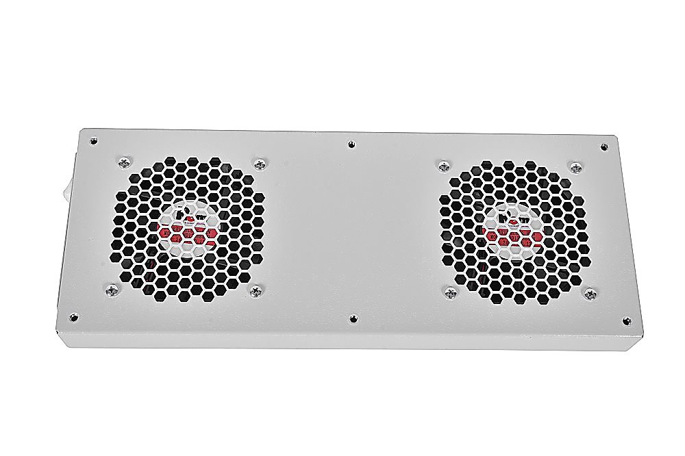 R-FAN-2TJ-36V-48V - Модуль вентиляторный, 36V-48V, 2 вентилятора с терморегулятором, колодка