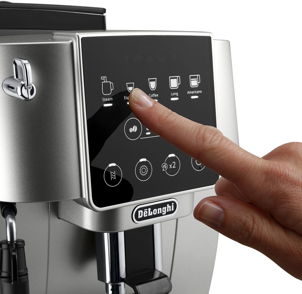 Кофемашина Delonghi Magnifica Start ECAM220.30.SB 1450Вт серебристый
