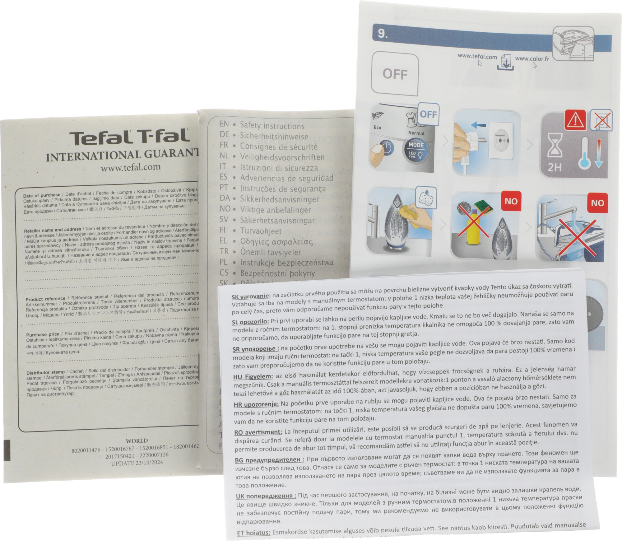 Парогенератор Tefal Express Vision SV8152E0 2800Вт фиолетовый/черный