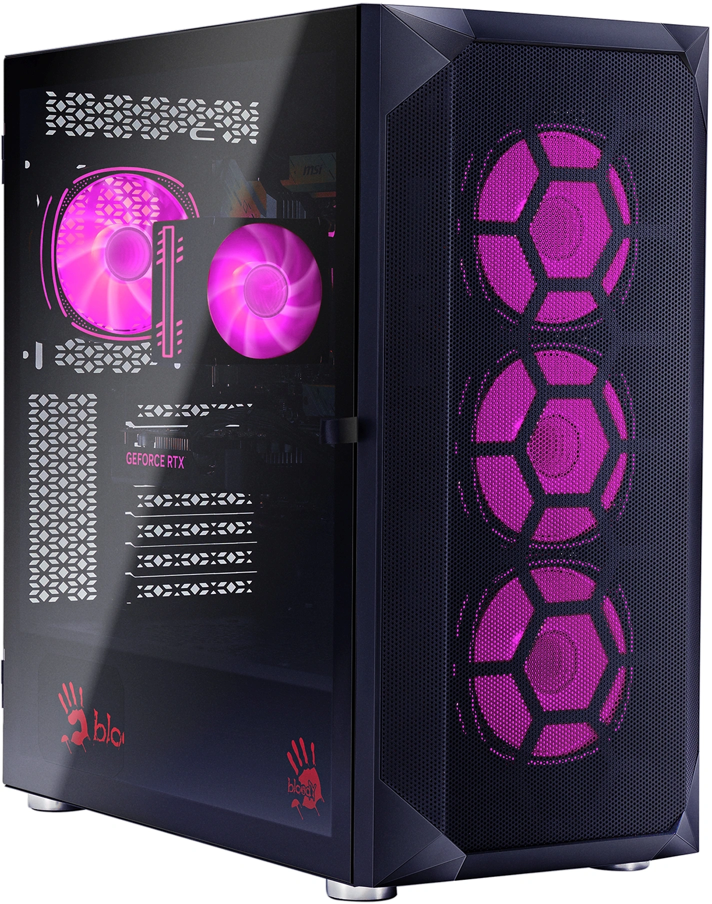 ПК Bloody BD-PC CB76C2 MT i5 13400F (2.5) 32Gb SSD1Tb RTX4060 8Gb Windows 11 Home 64 GbitEth 650W черный (RUS) (2085996)
