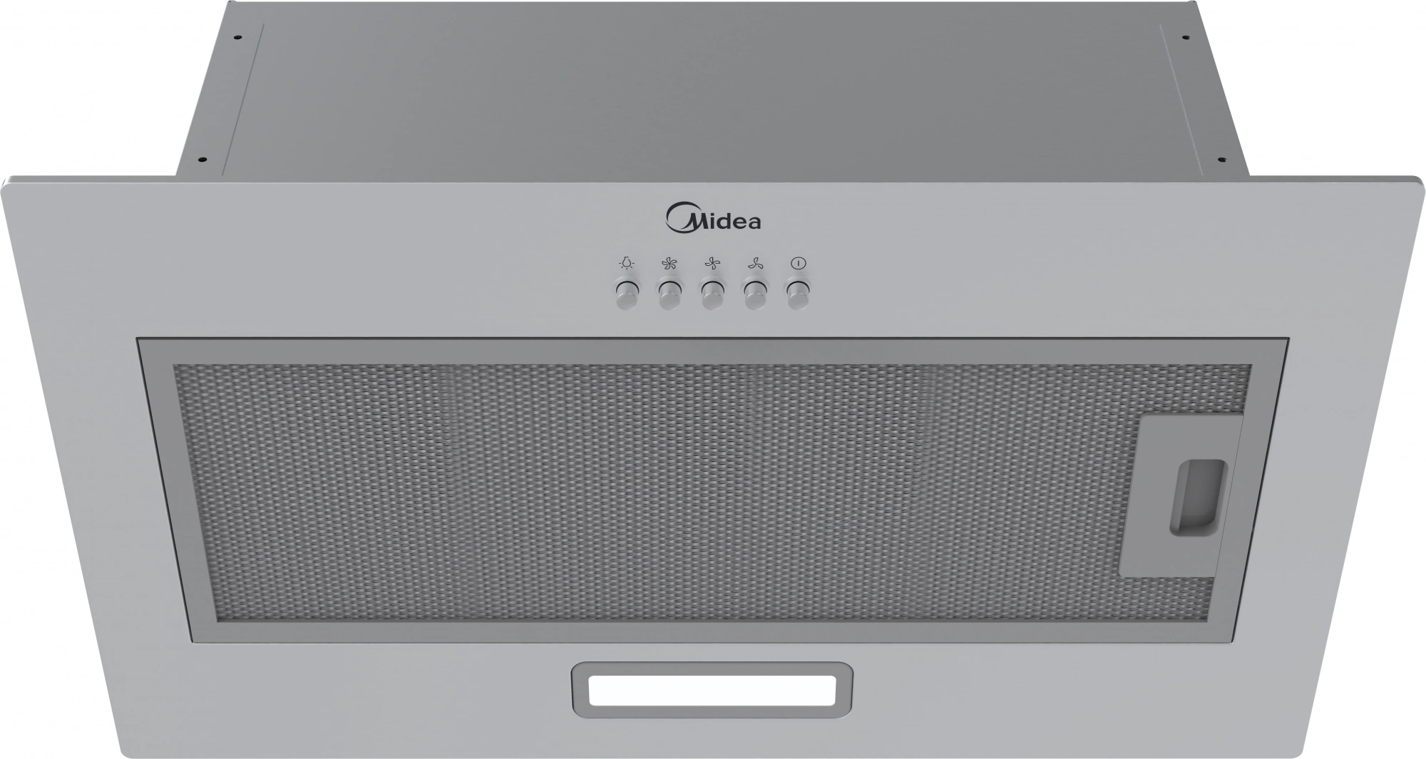 Вытяжка встраиваемая Midea MH60I301X нержавеющая сталь управление: кнопочное (1 мотор)